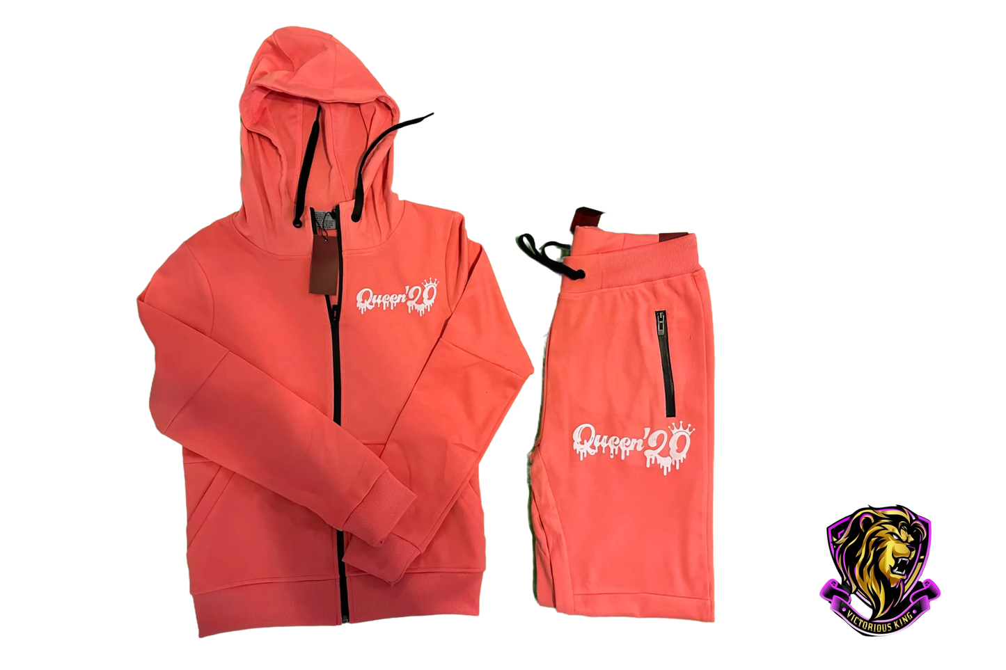Victorious Queen Salmon Queen '20 Jogger Sets