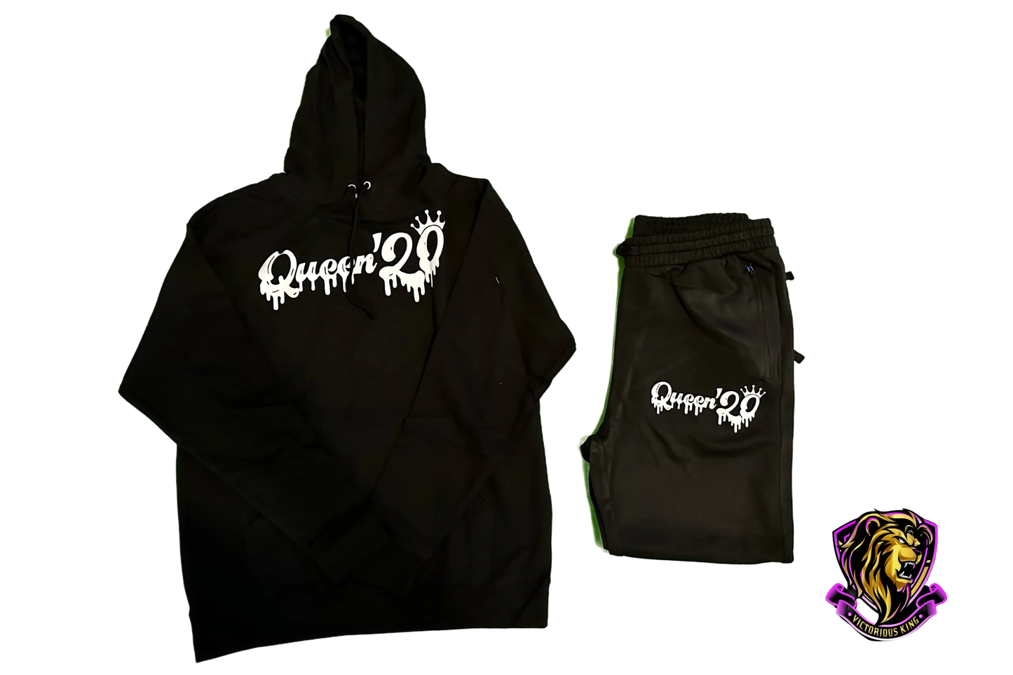 Victorious Queen Black Queen '20 Jogger Set