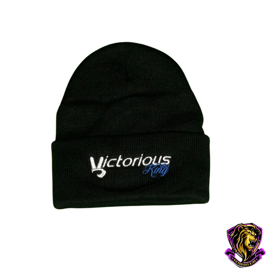 Victorious King Black Beanie